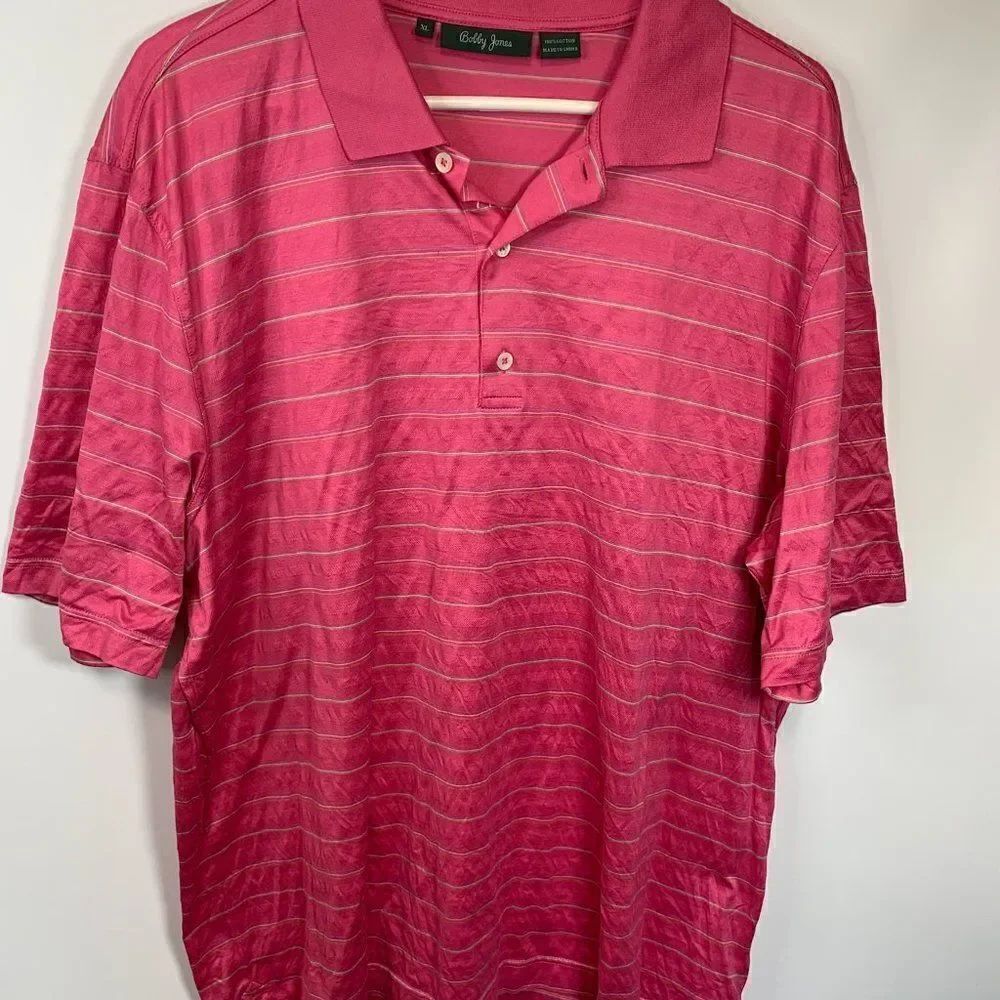 Bobby
Jones Golf Striped Shirt